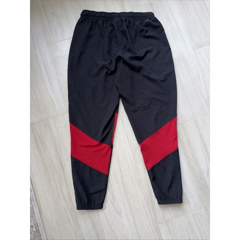 Nike Air Jordan BRED Black Red Sport Woven Jogger Pants Mens  XL DH9073-010